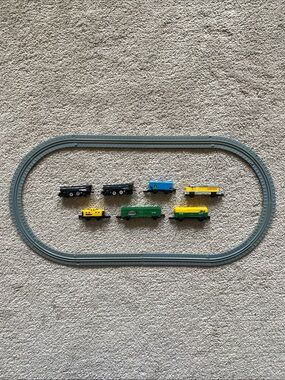 1989 Micro Machines Train Set and Track